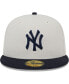 Фото #3 товара Men's Gray, Navy New York Yankees World Class Back Patch 59FIFTY Fitted Hat