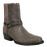 Фото #2 товара Dingo Butch Harness Mens Grey Casual Boots DI219-GRY