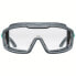 Фото #5 товара UVEX Arbeitsschutz i-guard - Safety glasses - Any gender - Blue - Grey - Transparent - Polycarbonate (PC) - Polycarbonate