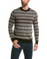 Фото #1 товара Loft 604 Fairisle Crewneck Sweater Men's