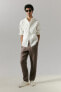 Фото #2 товара Regular Fit Linen Pants