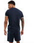 Фото #4 товара Emporio Armani Bodywear t-shirt with logo detail in navy