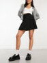 ASOS DESIGN pleated mini skirt in black 34 - фото #2