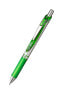 Фото #1 товара Pentel EnerGel Xm - Retractable gel pen - Light Green - Green,Silver - Plastic,Rubber - Round - 0.35 mm