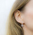 Фото #3 товара Charming silver earrings with zircons AGUC2699