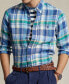 ფოტო #3 პროდუქტის Men's Classic-Fit Linen Plaid Shirt