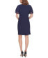 ფოტო #2 პროდუქტის Petite Chiffon-Sleeve Sheath Dress