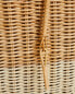 Large rattan chest basket