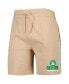 ფოტო #3 პროდუქტის Men's Tan Boston Celtics Team Stripe Shorts