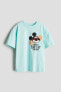 Mint green/Mickey Mouse