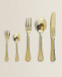 Фото #7 товара Engraved gold brunch fork