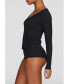 Women's The Button Long Sleeve - Modal Silk Rib