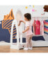 Фото #3 товара Standing Children's Vanity for Dress-up, Includes Storage Shelf