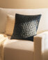 Фото #8 товара Waffle-knit cushion cover