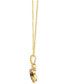 Фото #2 товара Le Vian chocolate Diamond & Nude Diamond Horse 20" Adjustable Pendant Necklace (1/2 ct. t.w.) in 14k Gold
