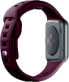 Фото #4 товара 3MK 38/40/41 mm Mulberry - 3mk Silicone Watch Strap for Apple