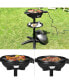 Фото #3 товара 1350 W Outdoor Electric BBQ Grill with Removable Stand