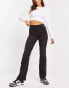 Фото #8 товара JDY Tulga high waisted flared jeans in dark grey