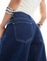 Lioness denim barrel jeans in indigo wash Dunkler Jeansstoff, XXS - EU 32 - фото #5