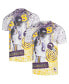 Men's Randy Moss White Minnesota Vikings Retired Player Name and Number Burst T-shirt