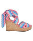 Фото #2 товара Women's Orabelle Ankle Wrap Platform Wedge Sandals