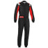 Childrens Racing Jumpsuit Sparco Rookie Black Red 120