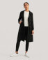 Women's Classic Double-Breasted Silk Trench Coat