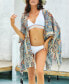 ფოტო #3 პროდუქტის Women's Paisley Tassel Shawl