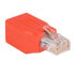 Фото #2 товара StarTech.com Gigabit Cat 6 Crossover Ethernet Adapter - RJ-45 - RJ-45 - Red