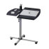 Фото #1 товара Rolling Adjustable Laptop Cart, Graphite