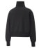 Фото #2 товара Puma Infuse Oversized HalfZip Sweatshirt Womens Black 53968801