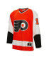 Men's Bernie Parent Orange Philadelphia Flyers 1974 Blue Line Player Jersey