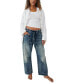 Фото #6 товара Women's Moxie Cotton Low-Slung Barrel Jeans