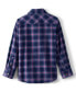 ფოტო #2 პროდუქტის Girls Long Sleeve Flannel Shirt