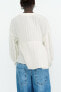 Фото #6 товара Блуза с вышивкой плюмети и кружевом кроше ZARA