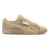 Фото #1 товара Puma Clyde PreGame Runway Lace Up Womens Beige Sneakers Casual Shoes 39208301