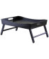 Benito Bed Tray with Curved Top, Foldable Legs