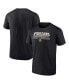 Фото #2 товара Men's Black New Orleans Saints Big and Tall N'Orleans Football Statement T-shirt