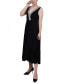 ფოტო #3 პროდუქტის Petite Sleeveless Surplice Tiered Dress