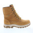 Фото #1 товара Dunham 8000 Works 8" Plain Boot CI2325 Mens Brown Extra Wide Nubuck Work Boots 9