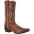 Фото #2 товара Durango Crush Snip Toe Cowboy Booties Womens Brown Casual Boots DRD0428