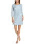 Фото #1 товара Tadashi Shoji Beaded Mini Dress Women's Blue 2