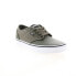 Фото #2 товара Vans Atwood VN0A45J937Z Mens Green Leather Lace Up Lifestyle Sneakers Shoes 7.5