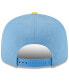 Фото #5 товара Men's Powder Blue Milwaukee Brewers City Connect 9FIFTY Snapback Adjustable Hat