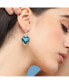 ფოტო #2 პროდუქტის Women's Heart Drop Earrings