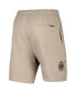 ფოტო #2 პროდუქტის Men's Khaki San Diego Padres Neutral Fleece Shorts