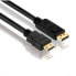 PureLink PI5100-010 - 1 m - DisplayPort - HDMI - Gold - Black - Male/Male