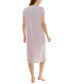 ფოტო #2 პროდუქტის Women's Printed Dolman-Sleeve Sleepshirt