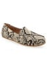 Natural Printed Snake - Faux Leather
