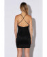 Фото #5 товара Women's Cross Back Strappy Mini Dress